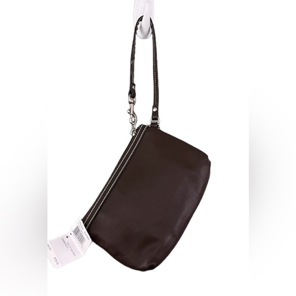 Coach Handbags - NWT Coach Brown Wristlet F48294 Call Out Edge of Handle See Pics 7.5”x5”…